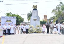 Conmemora Gobierno de Veracruz el 163 aniversario de la Batalla de Camarón