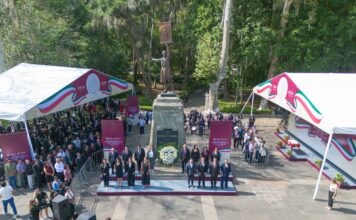 Conmemora Ayuntamiento el 216.° aniversario del inicio de la Independencia; llama Alcaldesa a defender la soberanía nacional